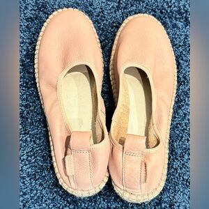 Ladies Cole Haan Blush Pink Espadrille Shoes